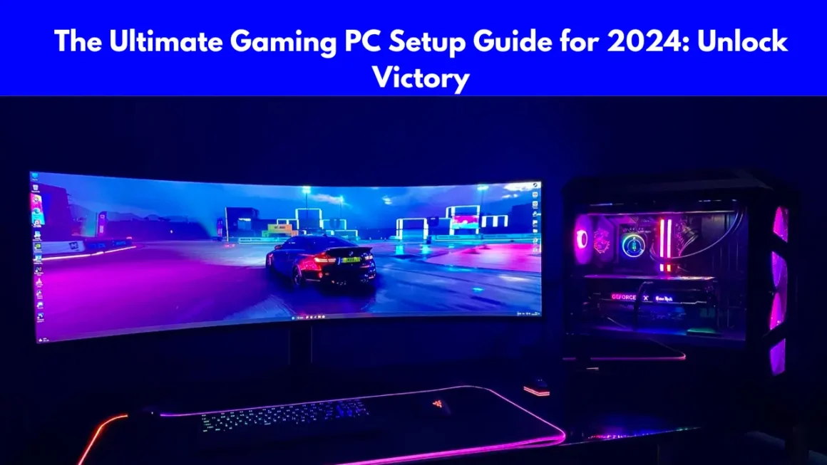 gaming PC setup