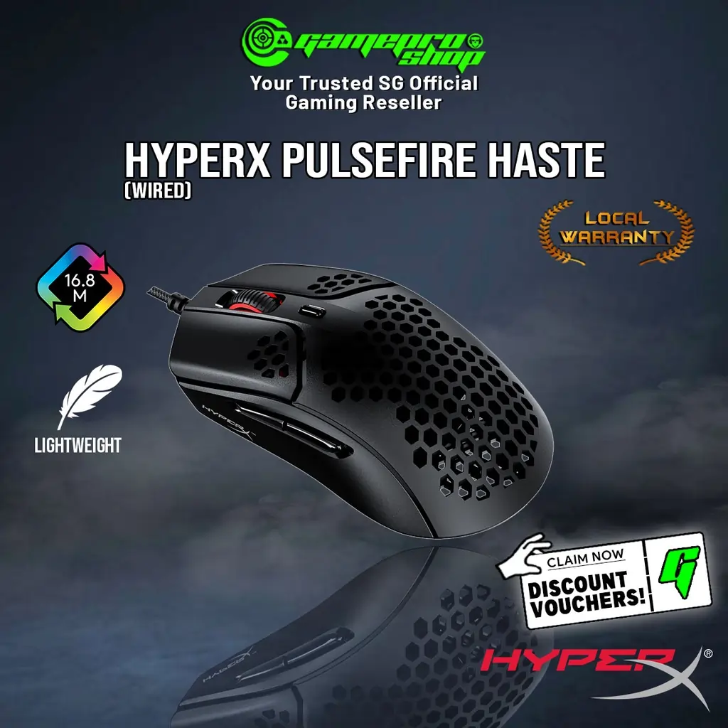 HyperX Pulsefire Haste mouse 